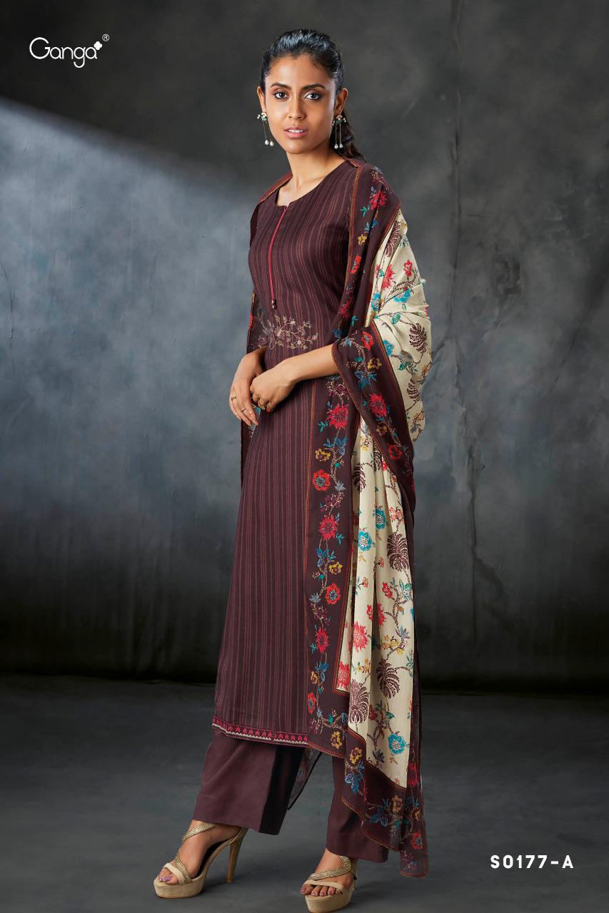 ganga keya 1238 premium wool pashmina salwar kameez catalogue wholesale  price